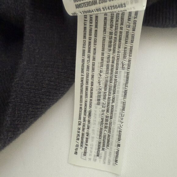 Abercrombie & Fitch Men's Cotton Knit Button Front Sweater Cardigan Gray Sz L - Picture 5 of 6